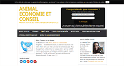 Desktop Screenshot of animaleconomieetconseil.com