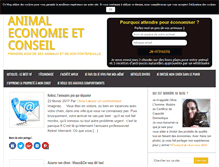 Tablet Screenshot of animaleconomieetconseil.com